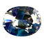 0.94 ct Superior Oval (7.58 x 5.87 mm) Unheated / Untreated Rainbow Moonstone