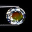 1.04 ct Outstanding Oval (7.36 x 6.71 mm) Unheated Rainbow Moonstone Gemstone