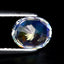 1.14 ct Stunning Oval (7.90 x 6.41 mm) Unheated / Untreated Rainbow Moonstone
