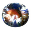 1.16 ct Mesmerizing Oval (7.00 x 6.47 mm) Unheated Rainbow Moonstone Gemstone