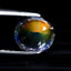 1.12 ct Incomparable Oval (6.85 x 6.25 mm) Unheated Rainbow Moonstone Gemstone
