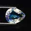 1.01 ct Sparkling Pear Cut (7.48 x 5.89 mm) Unheated Rainbow Moonstone Gemstone
