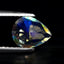 1.05 ct Mesmerizing Pear (8.26 x 6.62 mm) Unheated Rainbow Moonstone Gemstone