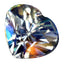 1.35 ct Premium Heart (7.29 x 6.38 mm) Unheated / Untreated Rainbow Moonstone