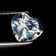 1.08 ct Elegant Heart (6.87 x 6.00 mm) Unheated / Untreated Rainbow Moonstone
