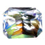 1.08 ct Octagon (6.47 x 5.10 mm) Unheated / Untreated Natural Rainbow Moonstone