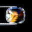 1.79 ct Resplendent Octagon (7.64 x 6.39 mm) Unheated Rainbow Moonstone Gemstone