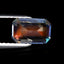 1.02 ct Octagon Cut (7.84 x 5.21 mm) Unheated Natural Rainbow Moonstone Gemstone