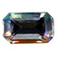 1.24 ct Stunning Octagon (8.74 x 5.29 mm) Unheated Rainbow Moonstone Gemstone