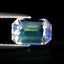 1.24 ct Octagon Cut (8.37 x 5.77 mm) Unheated Natural Rainbow Moonstone Gemstone
