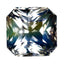 1.55 ct Octagon Cut (7.00 x 6.70 mm) Unheated natural Rainbow Moonstone Gemstone