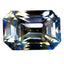 1.15 ct Fair Octagon(7.29 x 5.03 mm)Unheated / Untreated Rainbow Moonstone Stone