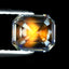 1.16 ct Superior Octagon (6.50 x 5.53 mm) Unheated Rainbow Moonstone Gemstone