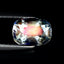 1.29 ct Amazing Cushion Cut (7.83 x 5.52 mm) Unheated Rainbow Moonstone Gemstone