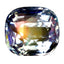 1.57 ct Flashing Cushion (7.13 x 6.47 mm) Unheated Rainbow Moonstone Gemstone