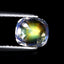 1.57 ct Flashing Cushion (7.13 x 6.47 mm) Unheated Rainbow Moonstone Gemstone