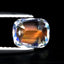 1.23 ct Cushion Cut (7.13 x 5.80 mm) Unheated Natural Rainbow Moonstone Gemstone