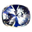 1.10 ct Cushion Cut (7.19 x 5.68 mm) Unheated Natural Rainbow Moonstone Gemstone