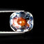 1.08 ct Tremendous Cushion (6.86 x 5.83 mm) Unheated Rainbow Moonstone Gemstone