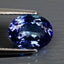 2.42 ct Remarkable Oval(9.46 x 7.48 mm)Tanzania Bluish Violet Tanzanite Gemstone