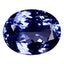 2.92 ct World class Oval(10.13 x 7.91 mm)Tanzania Bluish Violet Tanzanite Stone