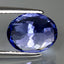 2.92 ct World class Oval(10.13 x 7.91 mm)Tanzania Bluish Violet Tanzanite Stone