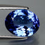2.17 ct Valuable Oval (9.11 x 7.10 mm) Tanzania Bluish Violet Tanzanite Gemstone