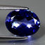 2.15 ct Incredible Oval(9.54 x 7.47 mm)Natural Tanzania Bluish Violet Tanzanite