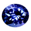 1.64 ct Attractive Oval(7.80 x 6.74 mm)Tanzania Bluish Violet Tanzanite Gemstone