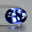 1.91 ct World class Oval (9.00 x 6.81 mm) Tanzania Bluish Violet Tanzanite Stone