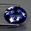 1.80 ct Elegant Oval (9.11 x 7.03 mm) Tanzania Bluish Violet Tanzanite Gemstone