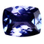 2.45 ct First-class Cushion (9.52 x 7.55 mm) Tanzania Bluish Violet Tanzanite