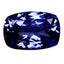 2.47 ct World class Cushion (9.64 x 6.48 mm) Tanzania Bluish Violet Tanzanite