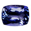 2.45 ct Shimmering Cushion(9.13 x 6.88 mm)Tanzania Bluish Violet Tanzanite Stone