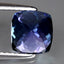 2.32 ct Resplendent Cushion (7.15 x 6.85 mm) Tanzania Bluish Violet Tanzanite