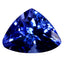 1.80 ct Mesmerizing Triangle (8.87 x 6.74 mm) Tanzania Bluish Violet Tanzanite