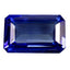 2.65 ct Incomparable Emerald (11.12 x 6.95 mm) Tanzania Bluish Violet Tanzanite