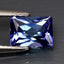 1.00 ct Fair Emerald (6.99 x 5.02 mm) Tanzania Bluish Violet Tanzanite Gemstone
