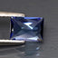 1.00 ct Fair Emerald (6.99 x 5.02 mm) Tanzania Bluish Violet Tanzanite Gemstone