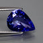 2.41 ct Pear (10.92 x 7.19 mm) Tanzania Bluish Violet Tanzanite Stone