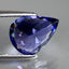 2.41 ct Pear (10.92 x 7.19 mm) Tanzania Bluish Violet Tanzanite Stone