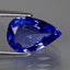 2.51 ct Supreme Pear (10.81 x 7.04 mm) Tanzania Bluish Violet Tanzanite Gemstone