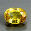 1.10 ct Oval(7.12 x 5.18 mm)(Un-Heated)Ceylon Natural Yellow Sapphire Gemstone
