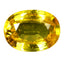 0.94 ct Oval(7.03 x 5.20 mm)(Un-Heated)Ceylon Natural Yellow Sapphire Gemstone