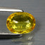 0.94 ct Oval(7.03 x 5.20 mm)(Un-Heated)Ceylon Natural Yellow Sapphire Gemstone
