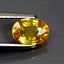 0.90 ct Oval(6.98 x 5.07 mm)(Un-Heated)Ceylon Natural Yellow Sapphire Gemstone