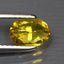 0.90 ct Oval(6.98 x 5.07 mm)(Un-Heated)Ceylon Natural Yellow Sapphire Gemstone