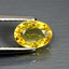 1.06 ct Oval(7.18 x 5.16 mm)(Un-Heated)Ceylon Natural Yellow Sapphire Gemstone