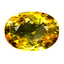 0.92 ct Oval(7.03 x 5.04 mm)(Un-Heated)Ceylon Natural Yellow Sapphire Gemstone