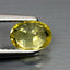 0.96 ct Oval(6.95 x 5.05 mm)(Un-Heated)Ceylon Natural Yellow Sapphire Gemstone